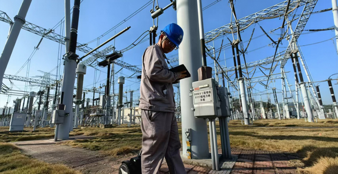 Fujian substation grounding grid detection